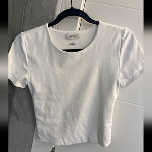 Babaton White Contour Top